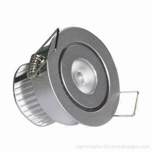 LED Downlight with 12V AC/DC Voltage and Thermal Management, UL, CE, RoHS Marks